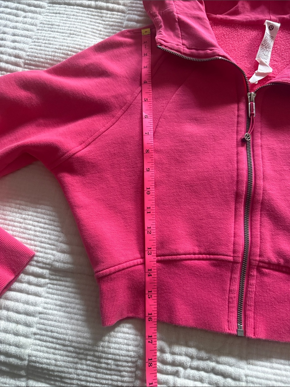 Lululemon Scuba Full-Zip Cropped Hoodie - Picture 6 of 7
